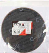 ABRASIVE DISC 225MM 3PCS P100 (YT-845823)
