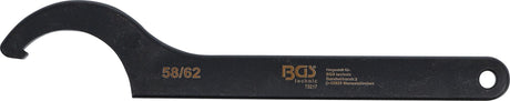 HOOK WRENCH WITH NOSE | 58 - 62 MM (73217)