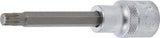 BIT SOCKET | LENGTH 100 MM | 12.5 MM (1/2") DRIVE | SPLINE (FOR XZN) | M8 (4361)