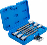 BIT SOCKET SET | 12.5 MM (1/2") DRIVE | INTERNAL HEXAGON WITH BALL HEAD 5 - 12 MM | 6 PCS. (4258)