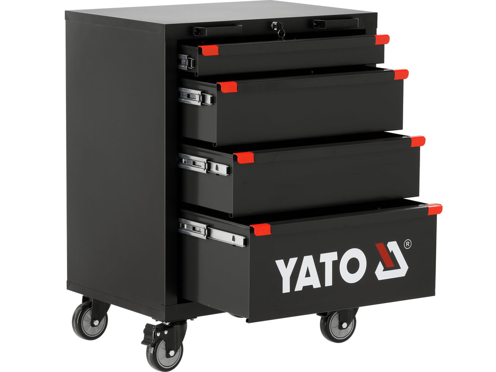 WORKSHOP CABINET ON WHEELS | WITH 4 DRAWERS | 63.5 X 45.7 X 84.0 CM (YT-08963)
