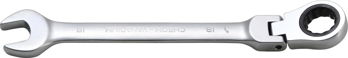 RATCHET COMBINATION WRENCH | ADJUSTABLE | 18 MM (6718)