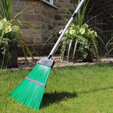 GARDEN BROOM WITH ALUMINUM TELESCOPIC HANDLE (GB25)