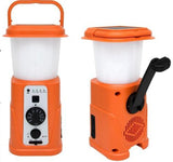 SOLAR AND MANUAL LEVER FLASHLIGHT WITH RADIO | LI-ION (SL2R)
