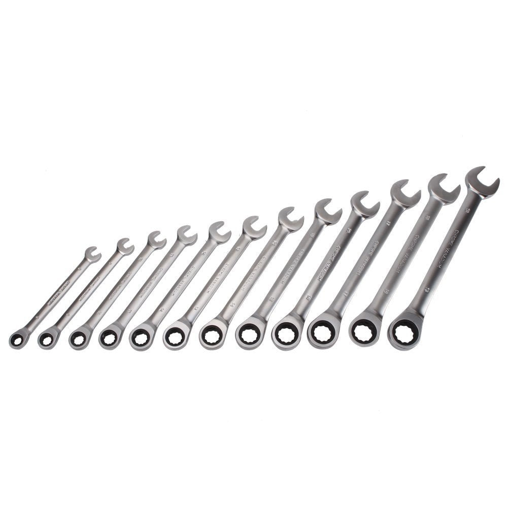 RATCHET WRENCH SET | 8-19 MM | 12 PCS. (SK5000)