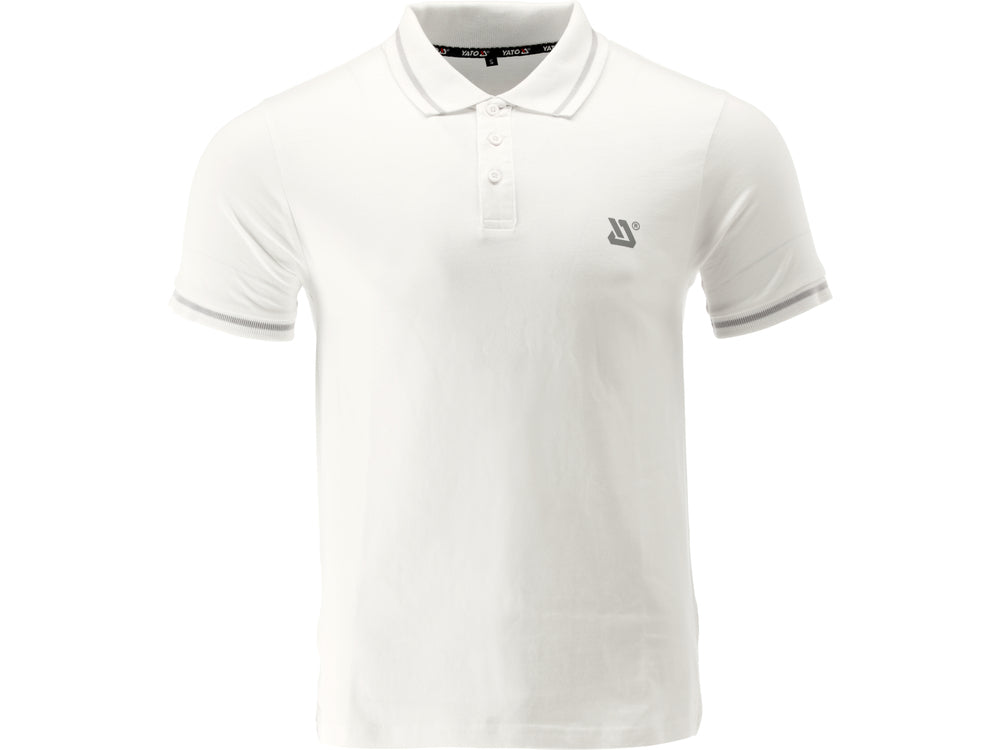 POLO SHIRT SOFT WHITE S. L (YT-78608)