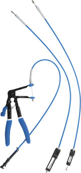 HOSE CLAMP PLIERS | WITH INTERCHANGEABLE BOWDEN CABLES | 635 - 670 MM (9815)