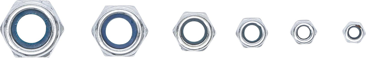 NUT ASSORTMENT | SELF-LOCKING | METRIC | M4 - M12 | 53 PCS. (88144)