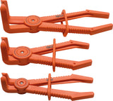 HOSE CLAMP PLIERS SET | 90° ANGLED | 155-220 MM | 3 PCS. (8764)
