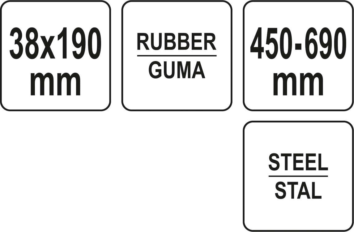 EXTENDABLE FLOOR PRESSURE ROLLERS (YT-44152)