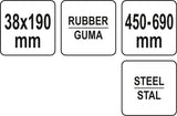EXTENDABLE FLOOR PRESSURE ROLLERS (YT-44152)