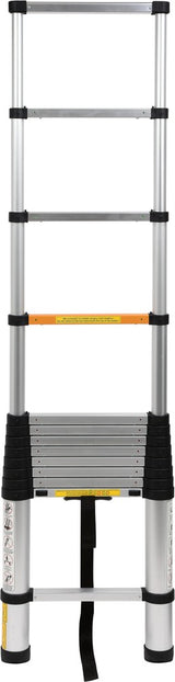 ALU TELESCOPIC LADDER 3,8M 13STEPS (17701)