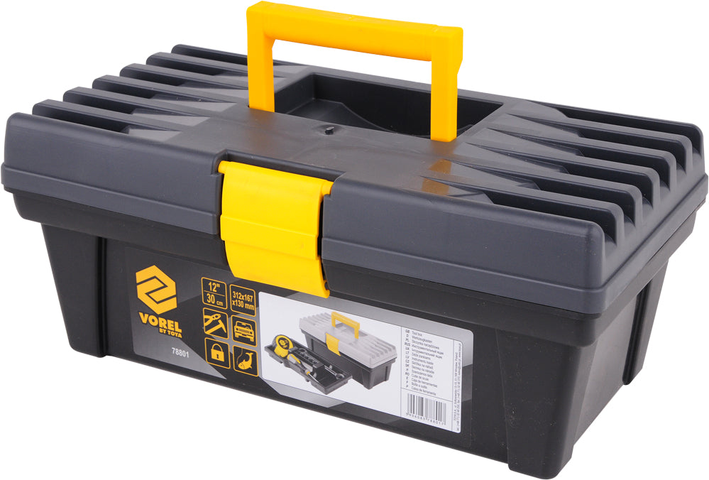 PLASTIC TOOL BOX 12" (78801)