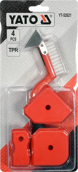 4 PCS CAULKING TOOL SET (YT-52621)