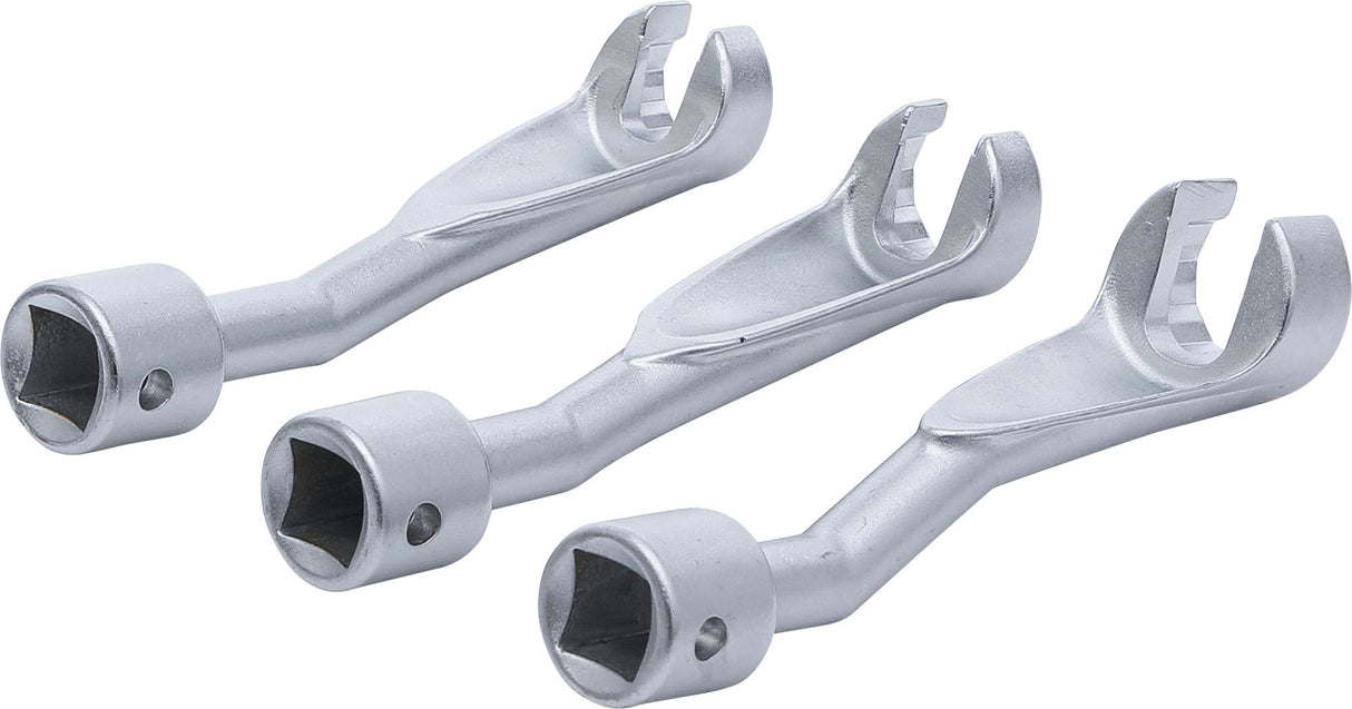 PIPE WRENCH SET, OPEN | 12.5 MM (1/2") DRIVE | 14 - 17 - 19 MM (8450)