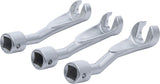 PIPE WRENCH SET, OPEN | 12.5 MM (1/2") DRIVE | 14 - 17 - 19 MM (8450)