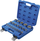SOCKET SET, 12-POINT | 12.5 MM (1/2") DRIVE | 8 - 36 MM | 21 PCS. (2267)