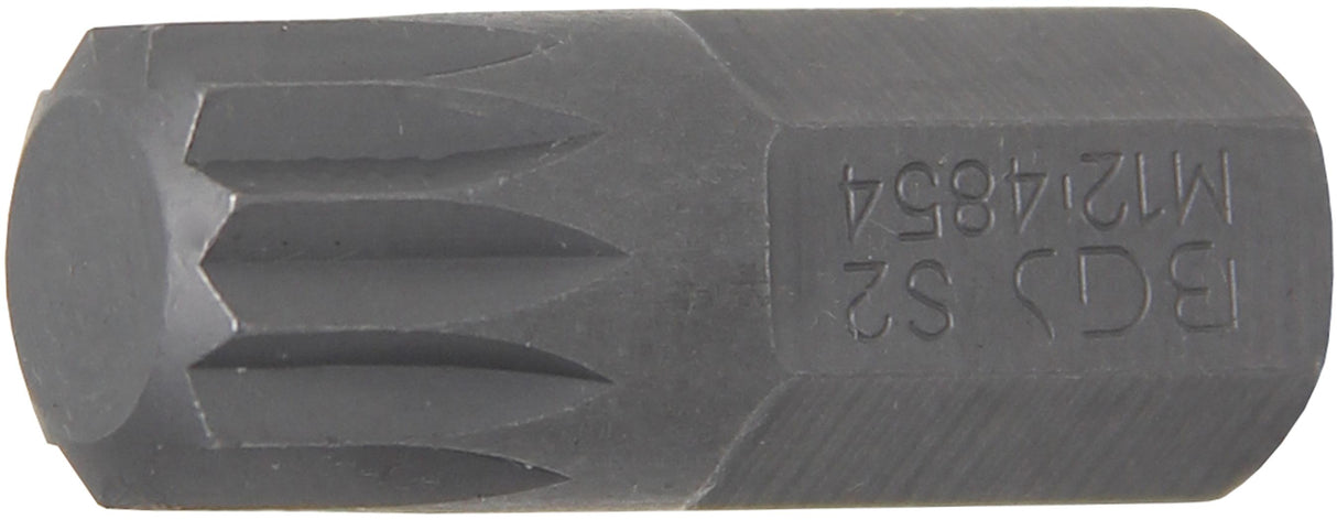 BIT | LENGTH 30 MM | 10 MM (3/8") DRIVE | SPLINE (FOR XZN) M12 (4854)