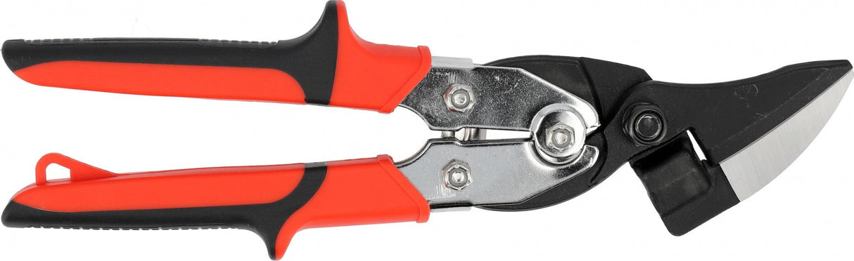 UNIVERSAL SHEET METAL SNIPS | FOR SHORT, STRAIGHT, AND CURVED CUTS | 270 MM (YT-18990)
