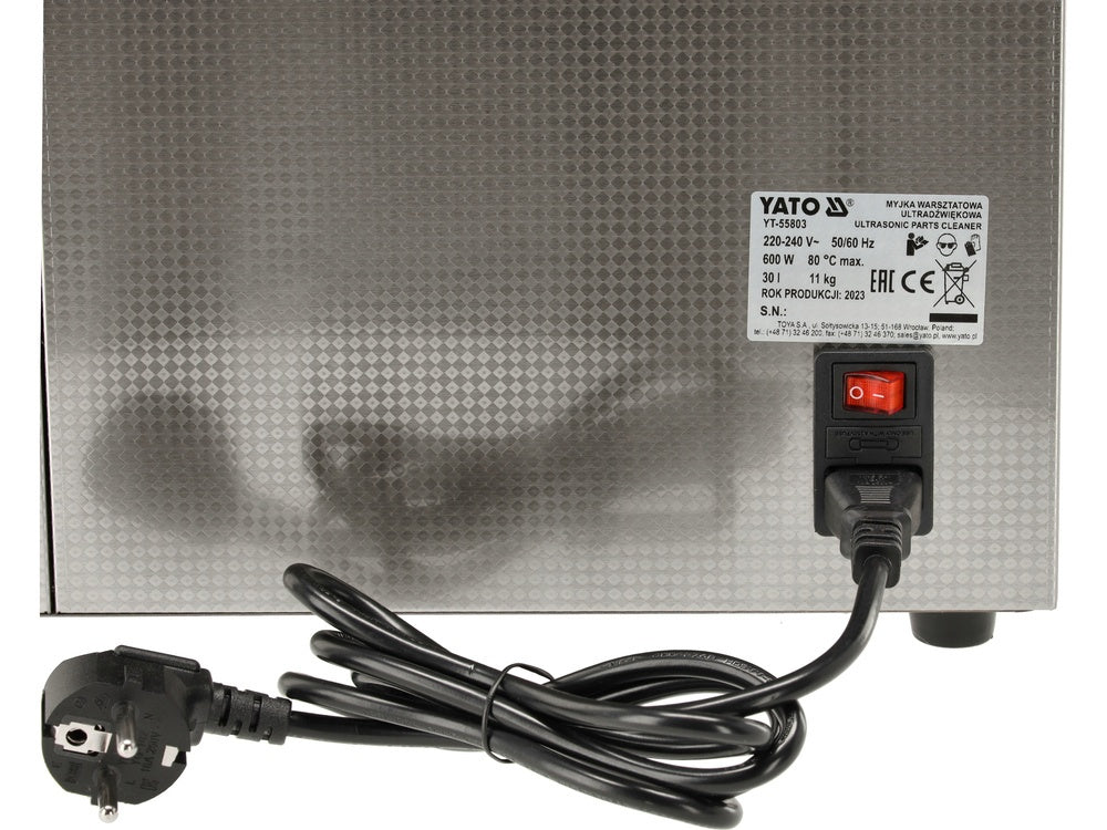 ULTRASONIC CLEANER 30L (YT-55803)
