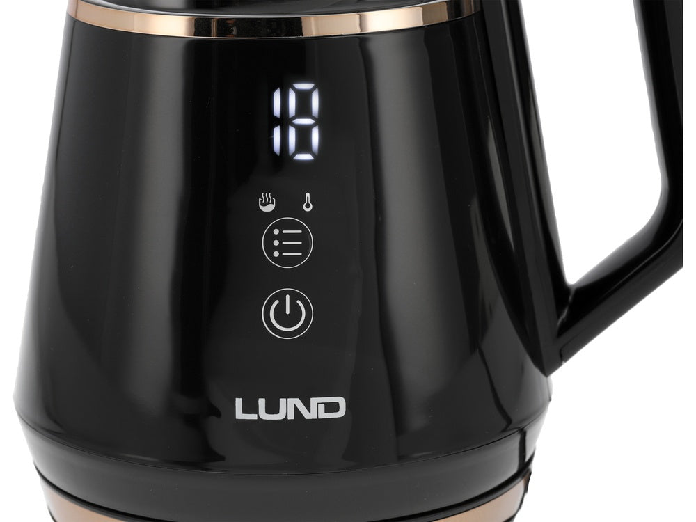 EL. KETTLE 1L, TEMP. CONTROL, BLACK (68216)