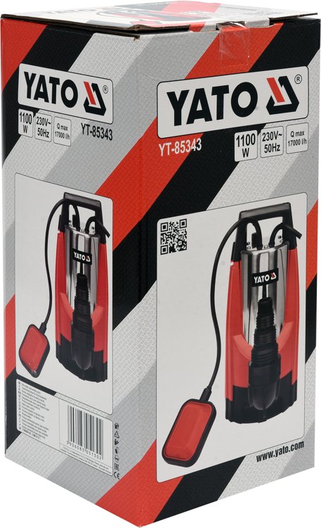SUBMERSIBLE PUMP INOX 1100W (YT-85343)
