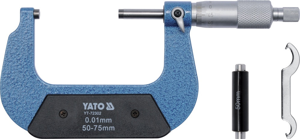 MECHANICAL MICROMETER 50-75MM/0.01MM (YT-72302)