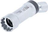 SPARK PLUG SOCKET, 12-POINT, WITH RETAINING SPRING | 10 MM (3/8") DRIVE | 21 MM (2392)