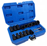 SPECIAL SOCKET SET / SCREW EXTRACTORS | 12.5 MM (1/2") | 8 - 27 MM | 16 PCS. (SK2016185)