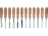 WOOD CARVING CHISEL SET 12 PCS. (25570)
