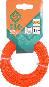 GRASS TRIMMER LINE 2.0MMX15M SILENT (89479)