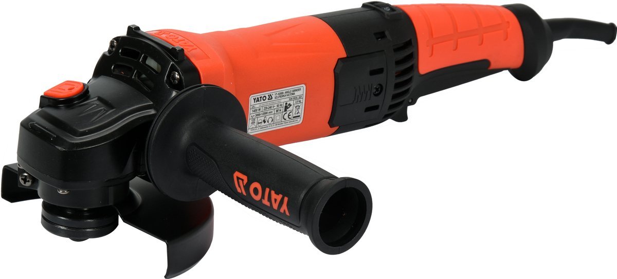 ANGLE GRINDER 1400W BACK HANDLE VAR.SPD. (YT-82099)