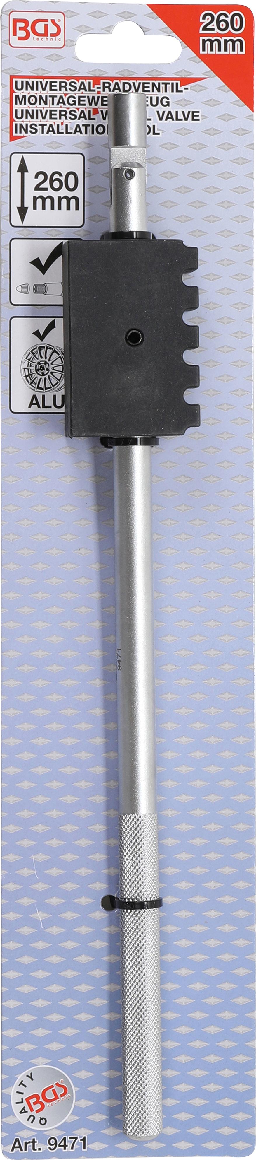 TYRE VALVE INSERTING TOOL | EXTRA THICK PLASTIC PROTECTION (9471)