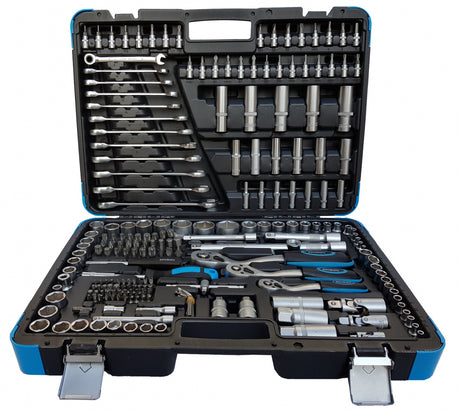 TOOL SET | RATCHETING WRENCHES | 6.3 MM (1/4") / 10 MM (3/8") / 12.5 MM (1/2") | 216 PCS. (KR121216R)