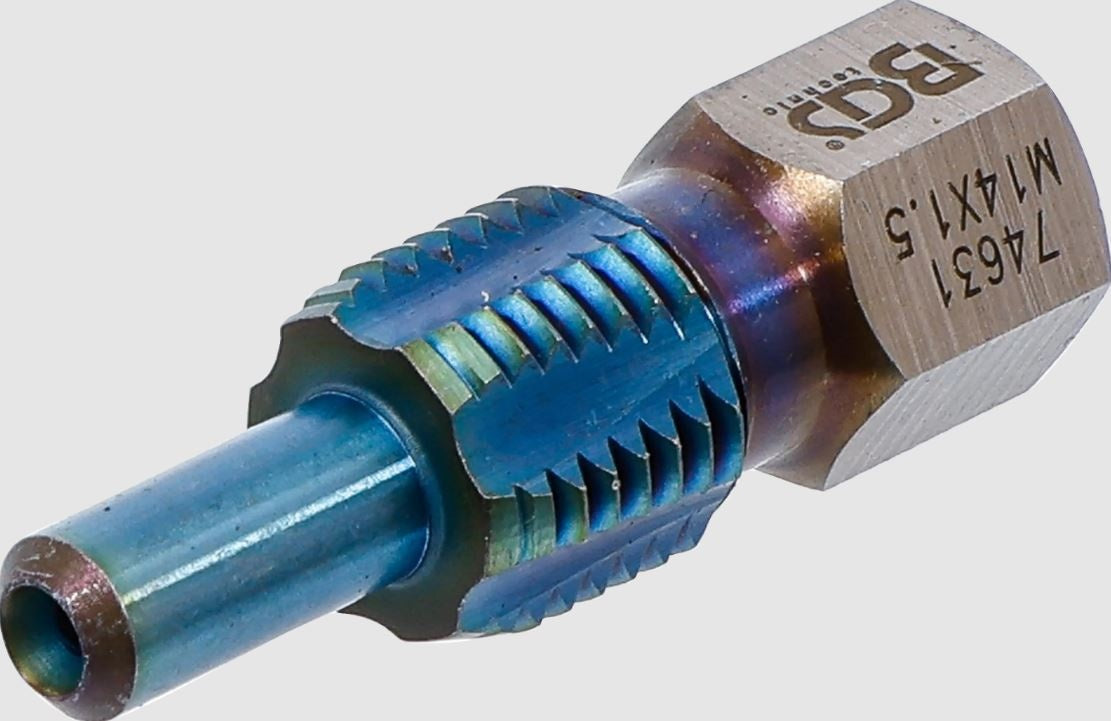 TAP AND DIE SET | FOR DAMAGED TEMPERATURE SENSORS | M14 X 1.5 (74631B)