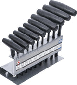 T-HANDLE SCREWDRIVER SET | INCH SIZES | INTERNAL HEXAGON 3/32" - 3/8" | 10 PCS. (7099)