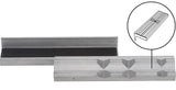 BENCH VICE JAW PROTECTORS | ALUMINIUM | 125 MM | 2 PCS. (9284)