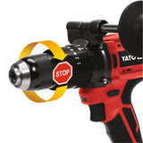 IMPACT DRILL DRIVER 18V 75NM - 2X 3AH (YT-82791)