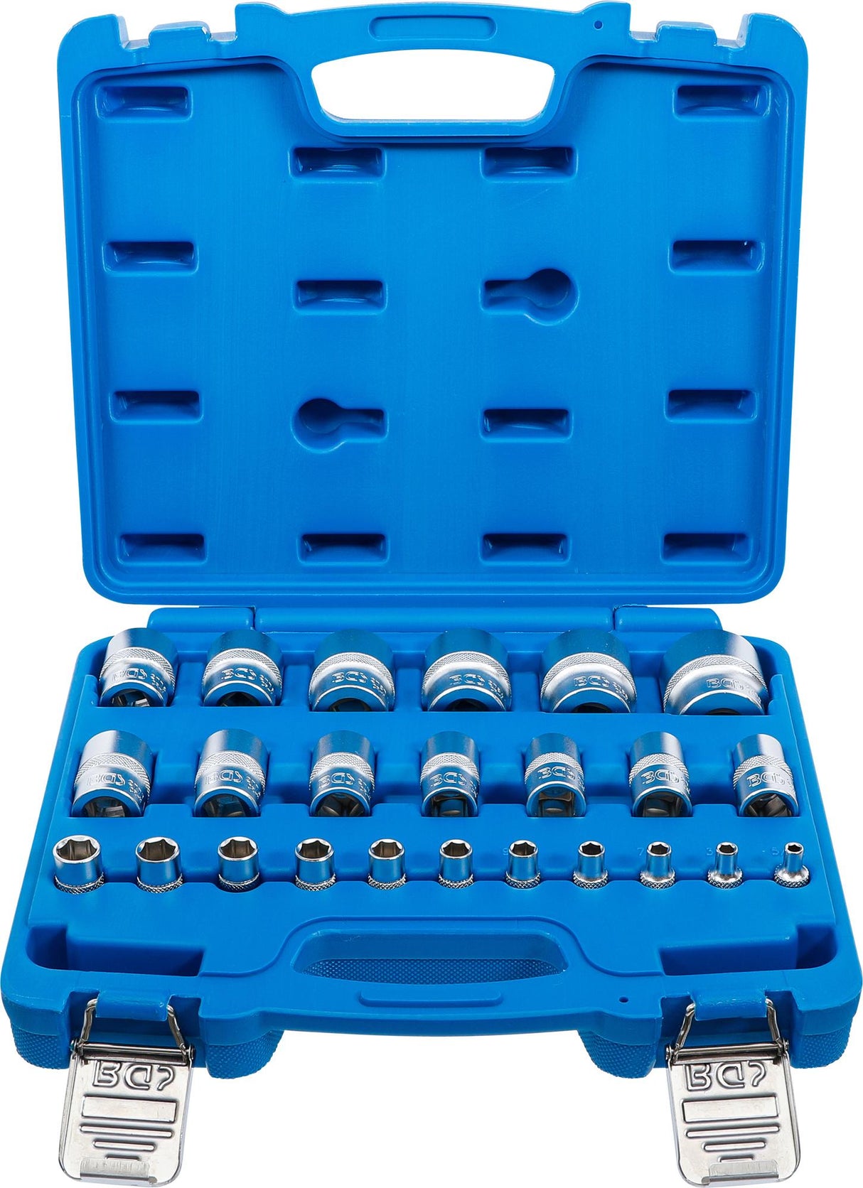 SOCKET SET, HEXAGON | 6.3 MM (1/4") / 12.5 MM (1/2") DRIVE | INCH SIZES | 24 PCS. (2246)