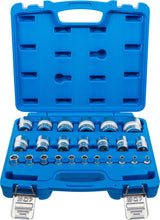 SOCKET SET, HEXAGON | 6.3 MM (1/4") / 12.5 MM (1/2") DRIVE | INCH SIZES | 24 PCS. (2246)