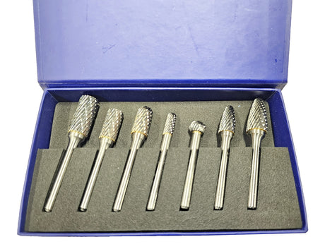 TUNGSTEN CARBIDE DIAMOND BURR SET | 6 MM | 7 PCS. (SK8697)