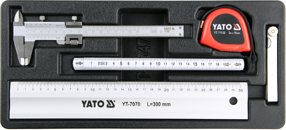 MEASURING TOOLS, 5PCS SET (YT-55474)