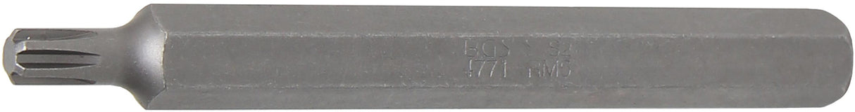 BIT | LENGTH 100 MM | 10 MM (3/8") DRIVE | SPLINE (FOR RIBE) M6 (4771)