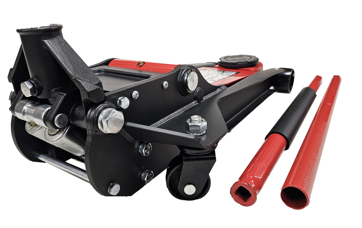JACK ON WHEELS | HYDRAULIC | DOUBLE PISTON | 95-540 MM | 3.5 T. (LFJ35)