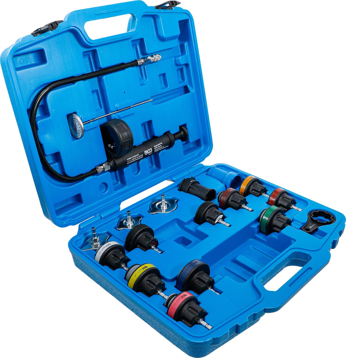 RADIATOR PRESSURE AND COOLING SYSTEM TESTER | 18 PCS. (8027)