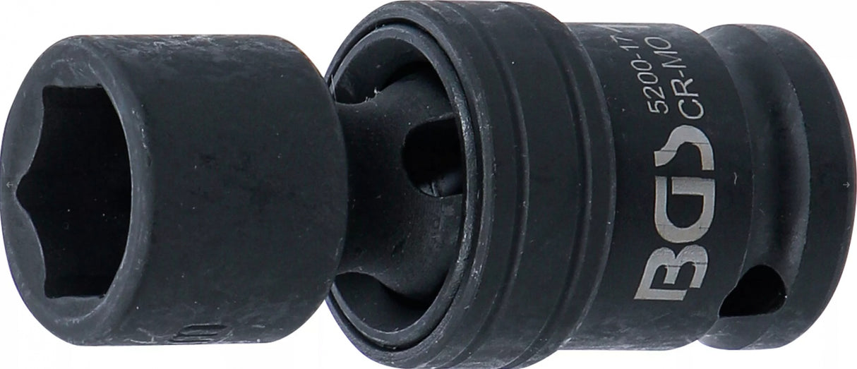 IMPACT BALL JOINT SOCKET | 12.5 MM (1/2") DRIVE | 17 MM (5200-17)