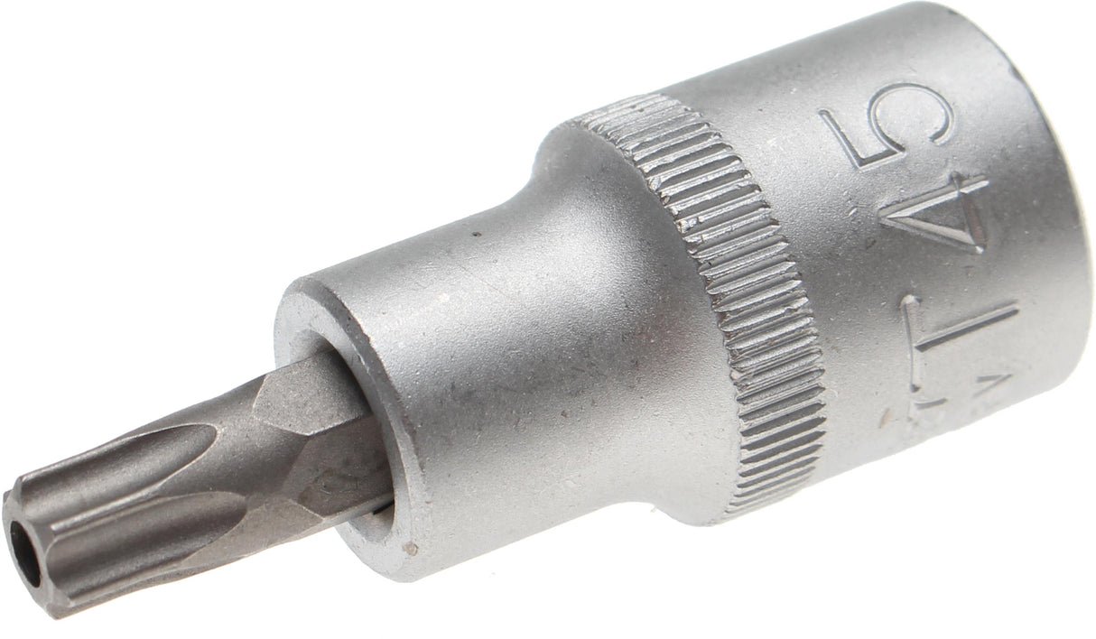 BIT SOCKET | 12.5 MM (1/2") DRIVE | T-STAR TAMPERPROOF (FOR TORX) T45 (4327)