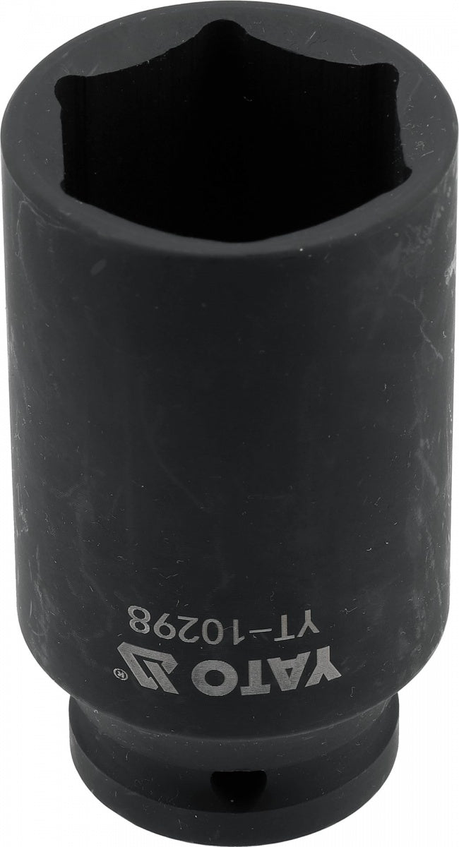 IMPACT SOCKET, HEXAGONAL, LONG | 12.5 MM (1/2") | 32 MM (YT-10298)
