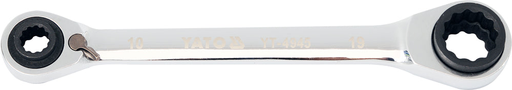 DOUBLE RATCHET WRENCH 10X13X17X19MM (YT-4945)