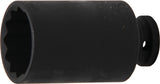 IMPACT SOCKET, 12-POINT, DEEP| 12.5 MM (1/2") DRIVE | 35 MM (5341)
